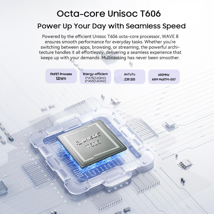 Blackview WAVE 8, 4GB+256GB, 6.56 inch Android 14 Unisoc T606 Octa Core, Network: 4G, OTG Blackview WAVE 8, 4GB+256GB, 6.56 inch Android 14 Unisoc T606 Octa Core, Network: 4G, OTG
